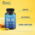 Óleo de peixe Softgels suporta Saúde do coração Omega Softgel